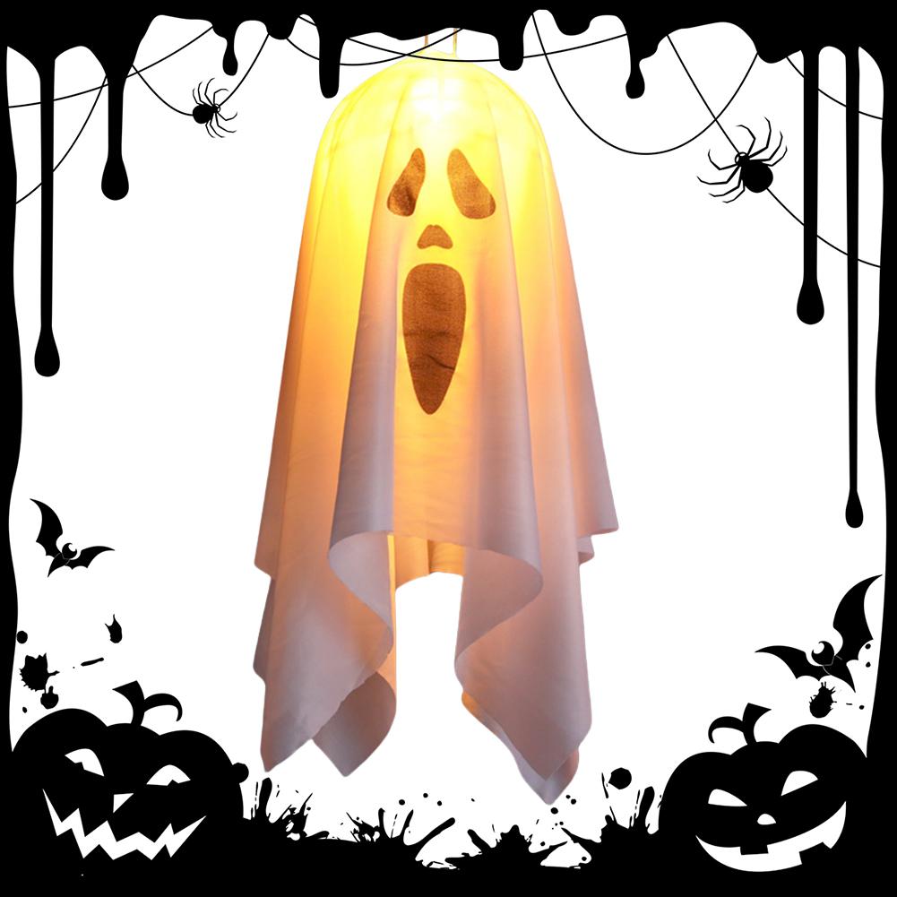 Halloween Decoration Electric Shaker Head Animatronics Pumpkin Light Up Eyes Creepy Sound for Front Garden Patio Lawn