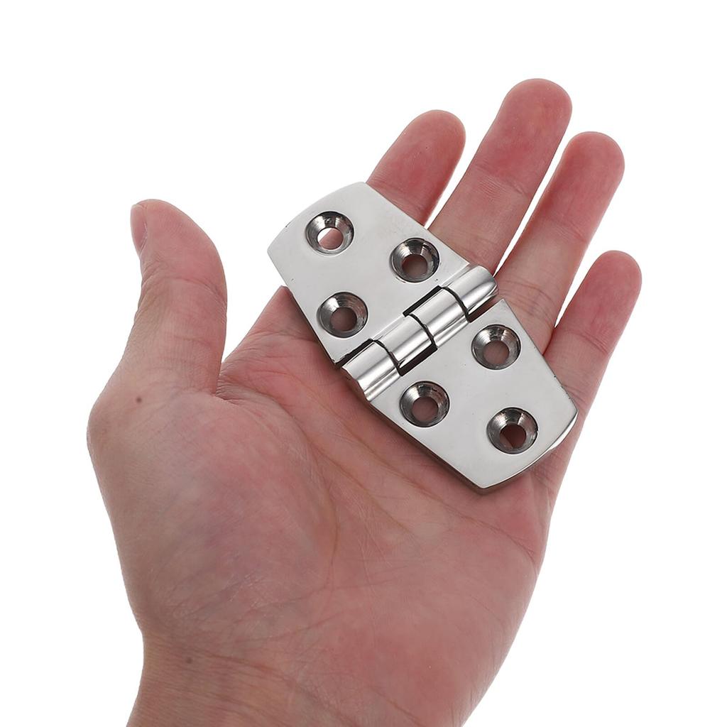 IMIKEYA 4 Pieces Stainless Steel Boat Hinges, Durable Marine Hatch