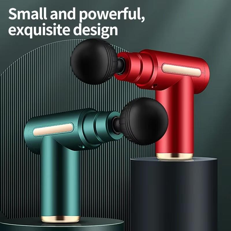 1pc Premium Massage Gun - Quiet Noise Reduction, Multiple Speed Settings for Myofascial Release and Muscle Recovery