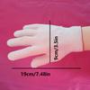 10pcs of 5 Pairs of White, Durable Gloves That Are Comfortable, Breathable,Very Elastic,Fit The Palm Very Well,Easier To Operate