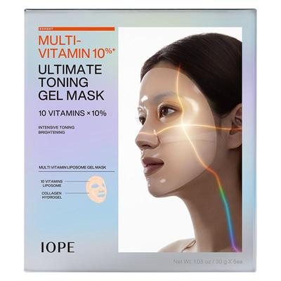 Multi-Vitamin 10% Ultimate Toning Gel Mask 30g*5EA