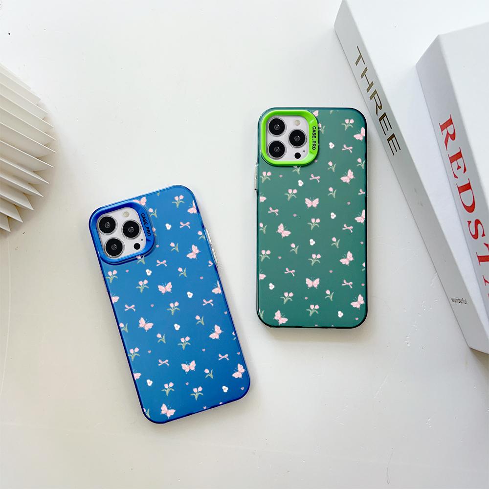 Model pictat Carcasă de telefon anti-cădere, rezistentă la șocuri, cu două fețe, carcasă tare pentru Vivo