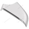 Side Mirror Bottom Lower Holder Frame For Tesla Model S Silver Chrome Glossy 2014 2015 2016 2017 2018 2019 2020 2021 Replacement