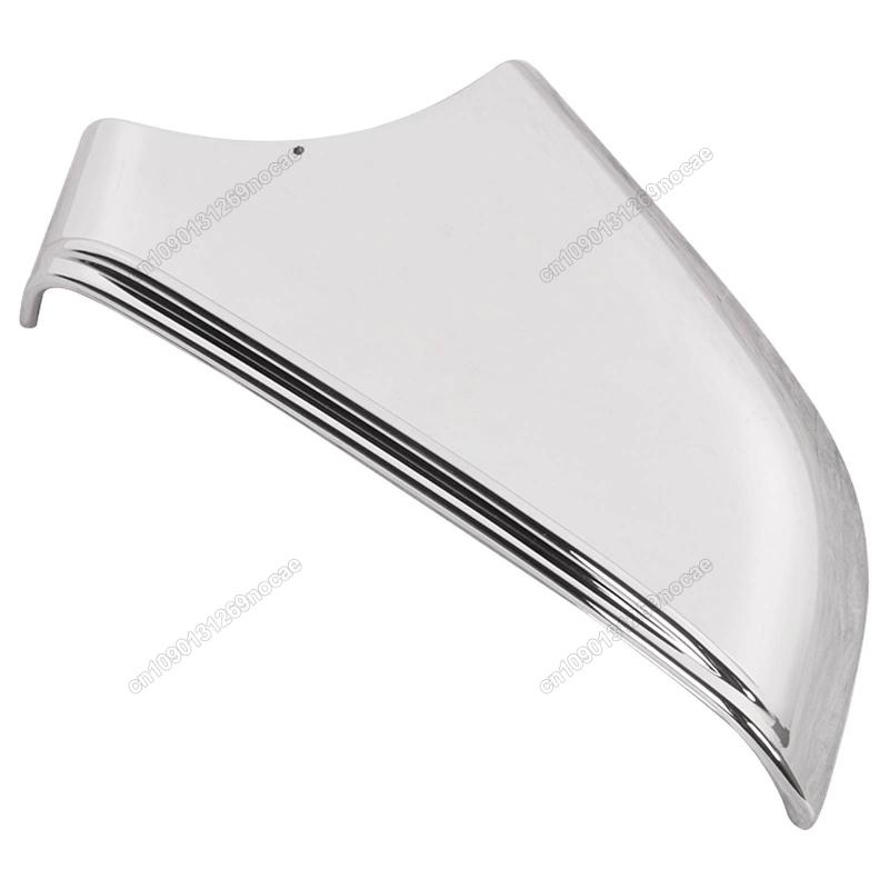 Side Mirror Bottom Lower Holder Frame For Tesla Model S Silver Chrome Glossy 2014 2015 2016 2017 2018 2019 2020 2021 Replacement