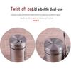 Stainless Steel Condiment Bottle Set