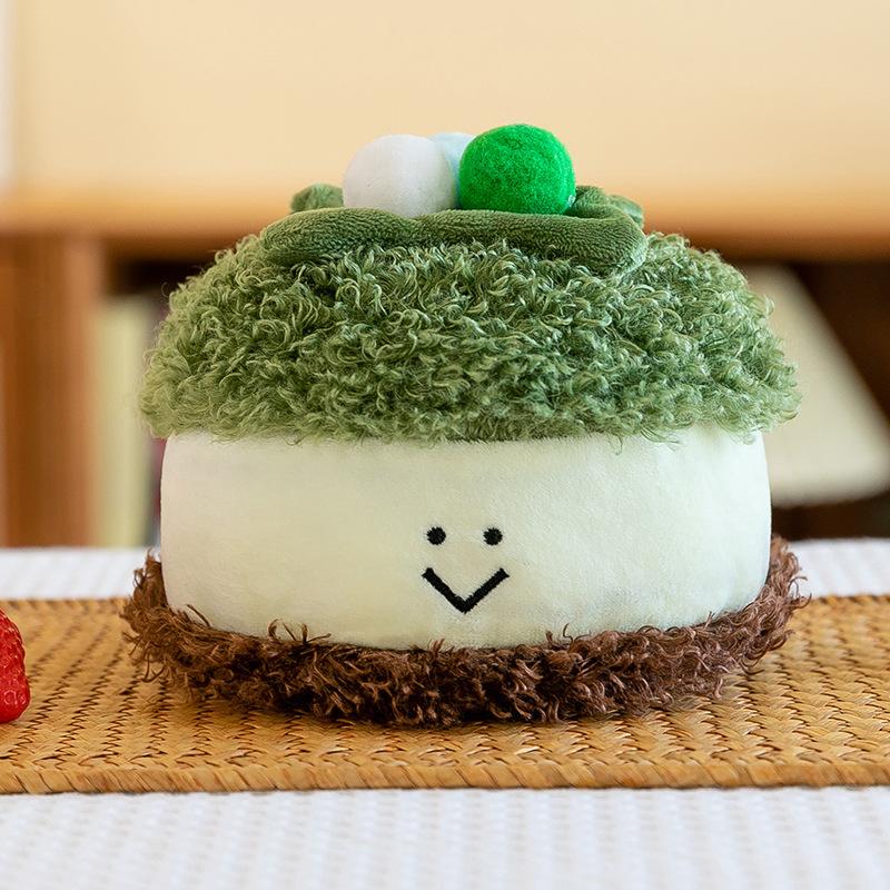 Dessert Swiss Roll Cute Bread Doll Macaron Toy Event Wedding Throwing Doll Grabbing Plush Doll