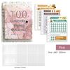 Large Capacity 100 Envelopes Money Saving Challenge Shining Savings Challenges Book  Couples