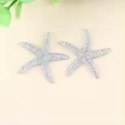 E-Commerce Firm Sale 40mm Flatback Resin Cabochons Large Starfish Design with Artificial Sea Theme for Souvenirs