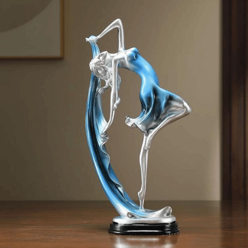 Modern Dance Girl Ornaments Art Miniatures Figurine Sculpture Crafts Girl Character Statue  Home