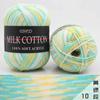 Soft Baby Cotton Wool Yarn Mixed Color 50g Knitting Yarn Knitting Tools Cotton Yarn Crochet Suitable Home Diy Sewing Supplies