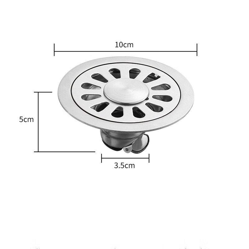 CHENDU Square Floor Drain with Self-Sealing (3-Pack)