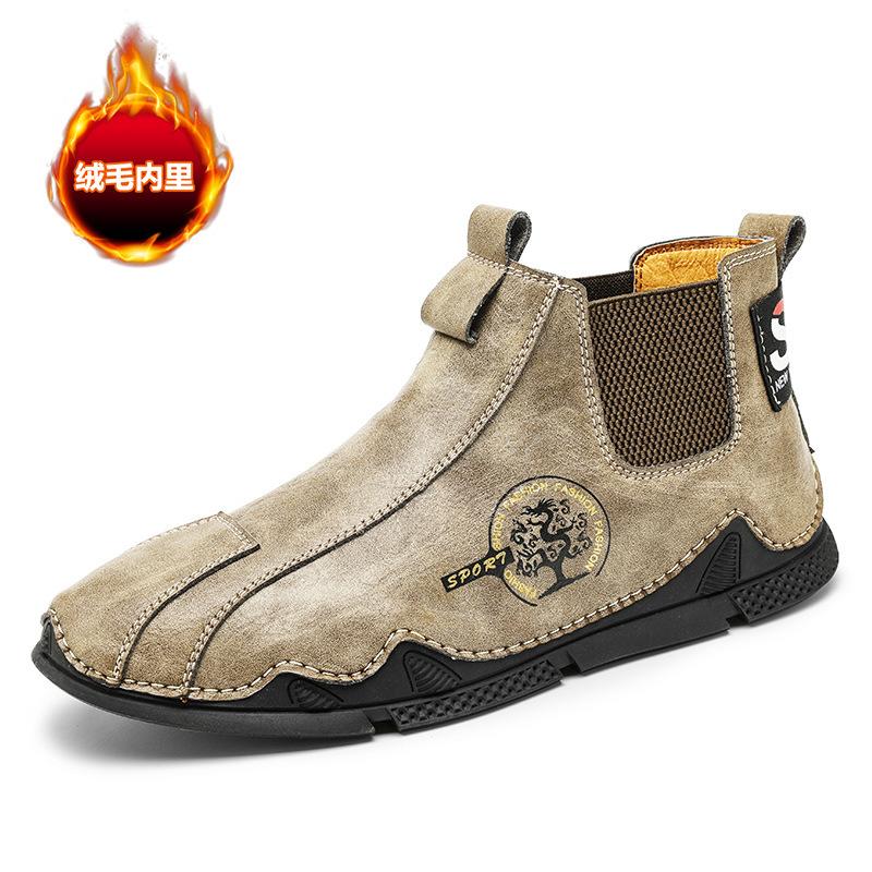 New Fashion Men Dress Shoes Personality Trend Paty Leather Wedding Shoes Men Flats Leather Oxfords Shoes