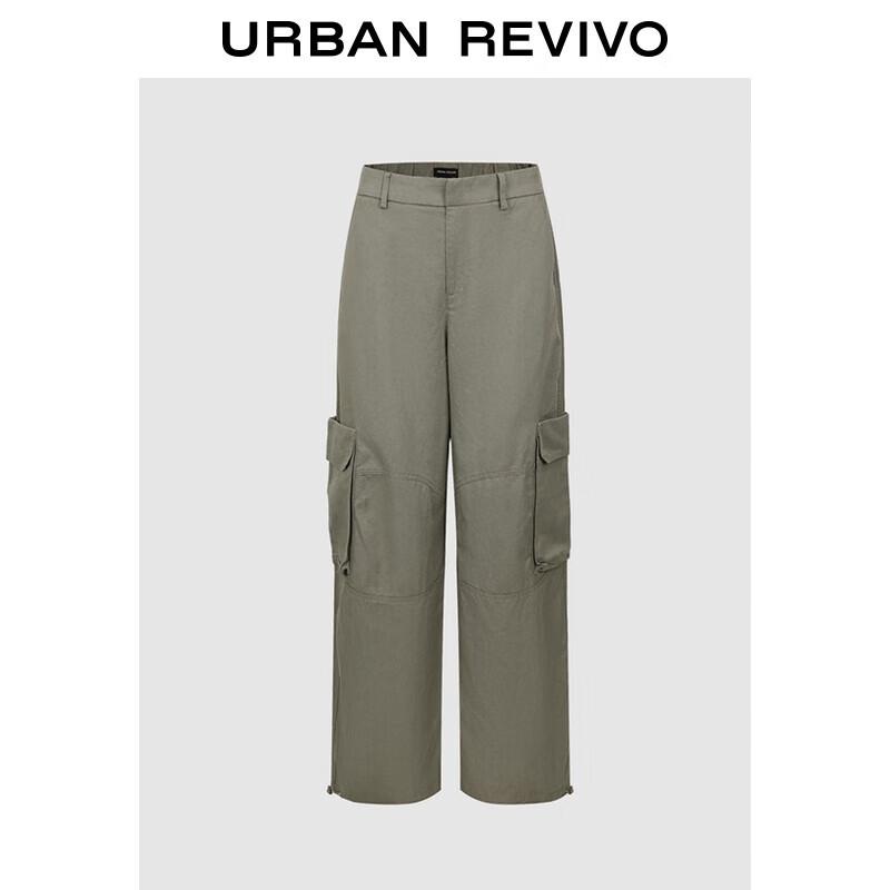 

UR Women s High-Waist Workwear Wide-Leg Drawstring Pants XS