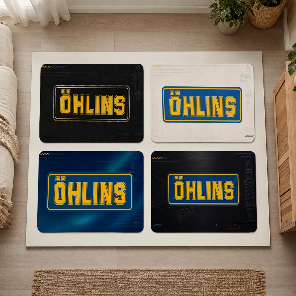 Stylish Minimalist Design O-Ohlins Floor Mat Doormat Hallway Carpet Living Room Rugs Bath Floor Mats Home Decor