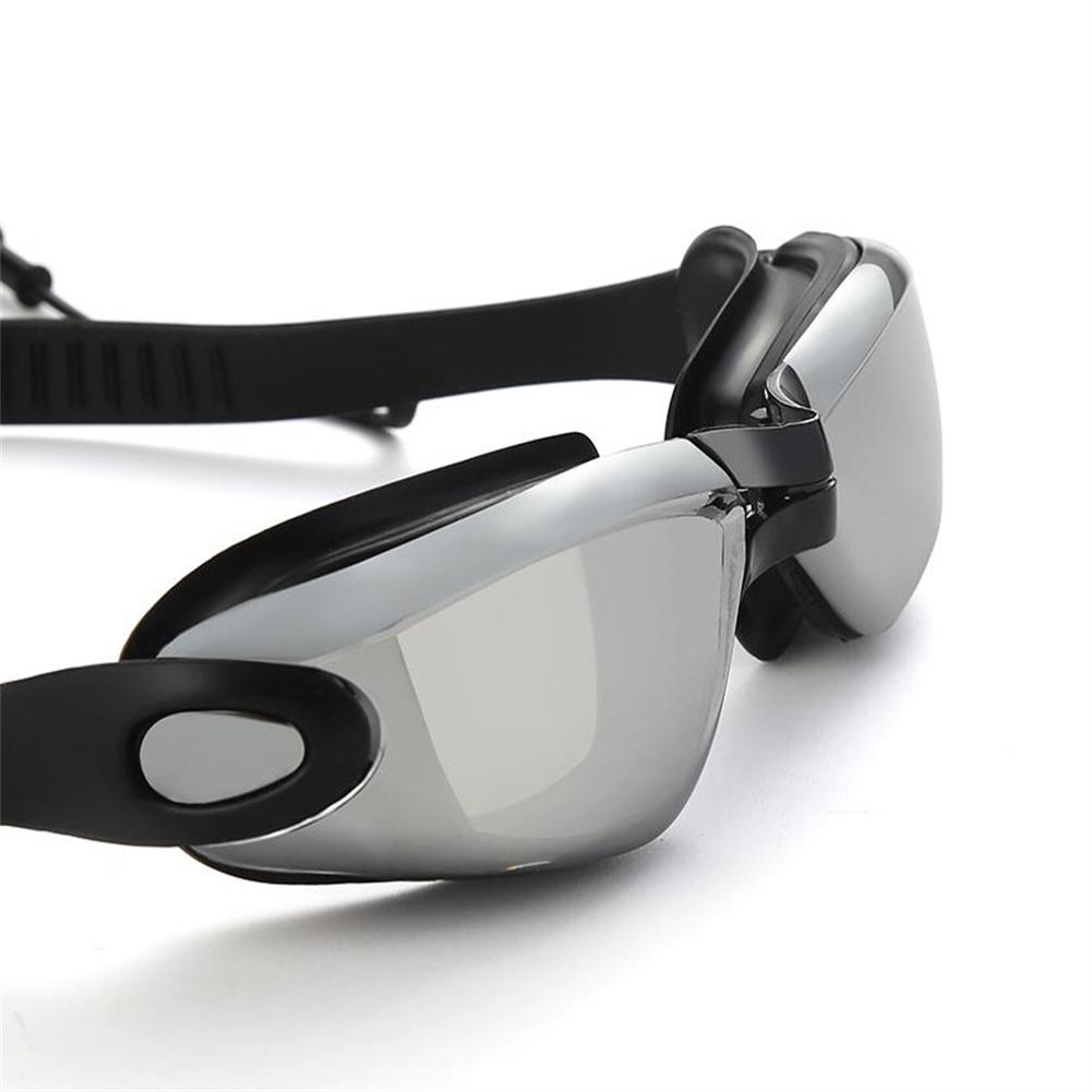 Silikon Taucherbrille Professionell Wasserdicht Anti-Beschlag Anti-UV Schwimmbrille Mit Ohrstöpseln Schwimm Brillen