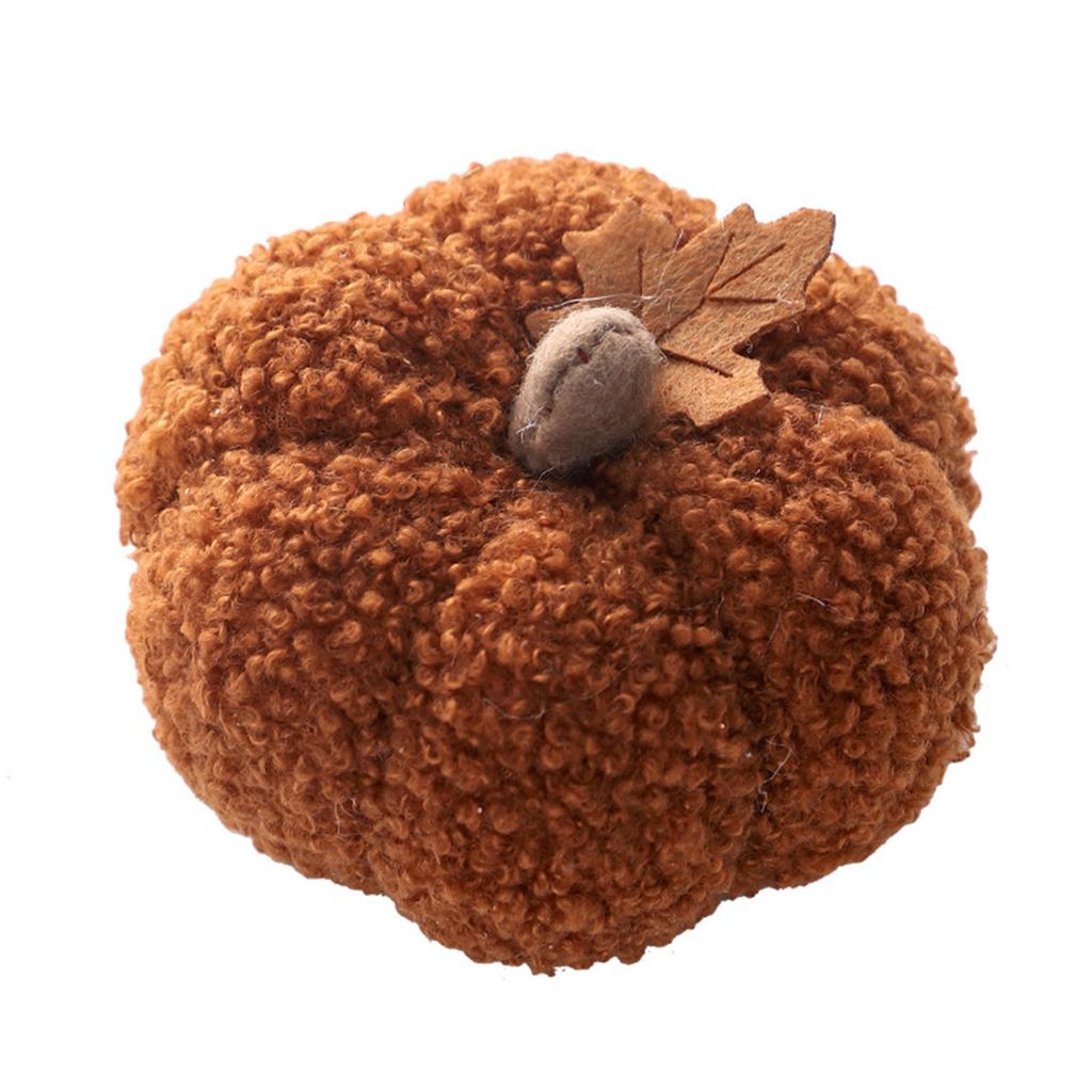 3Pcs Mini Pumpkin Decor Autumn Farmhouse Halloween Harvest Car Ornament Decorations