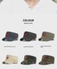 Four Seasons Cotton Camouflage Sun Hat with Star Embroidery - Unisex Flat Top Design