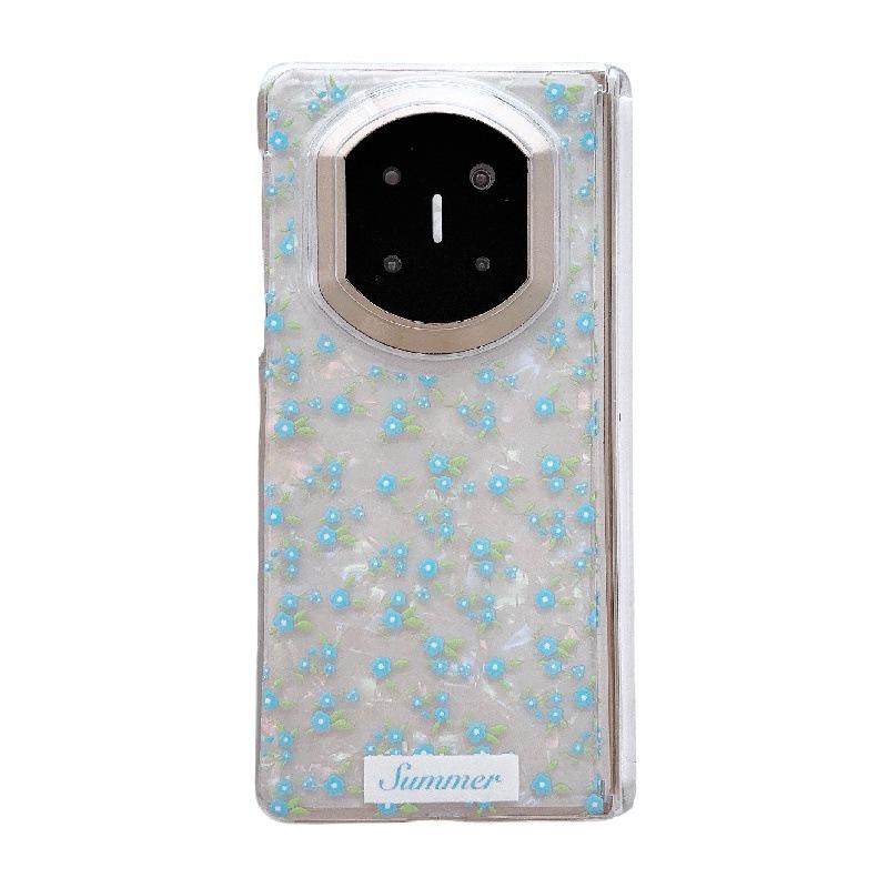 Floral Huawei Mate X7 Foldable Case with Strap Huawei Mate X6