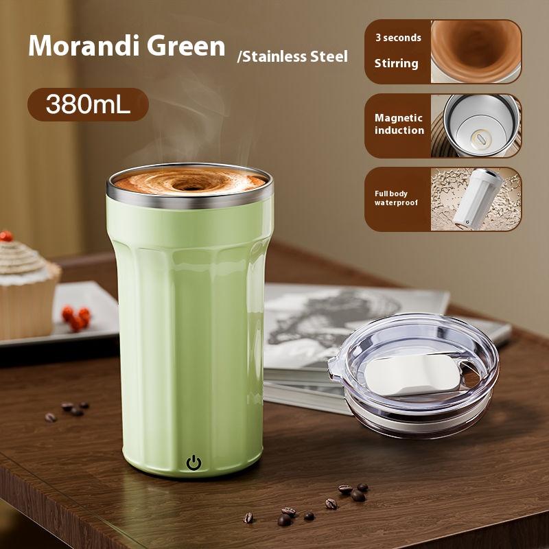 

Домашняя и кухонная автоматическая чашка для помешивания кофе, портативная термос-бутылка из нержавеющей стали, стакан для сухого молока и кофе 380ML