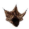 Small Pet Cage Hammock Double Layer Sugar Glider Hammock Bed for Chinchilla Parrot Guinea Pig