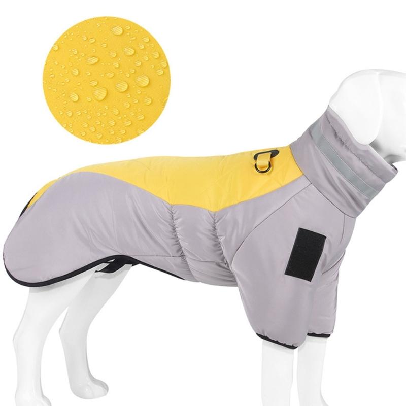 Dog Winter Coat Cosy Reflective Waterproof Dog Vest Warm Dog Clothes for Cold Weather for Medium and Large Dog