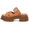 Sandale Style Tissu Femme Marron Toast 1136765-TOAS