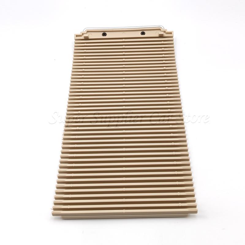 Voor Volvo XC60 2009-2017 S60 S60L 2011- Middenconsole Schuifluiken Bekerhouder Afdekking Rolgordijn Zwart / Beige 39868873