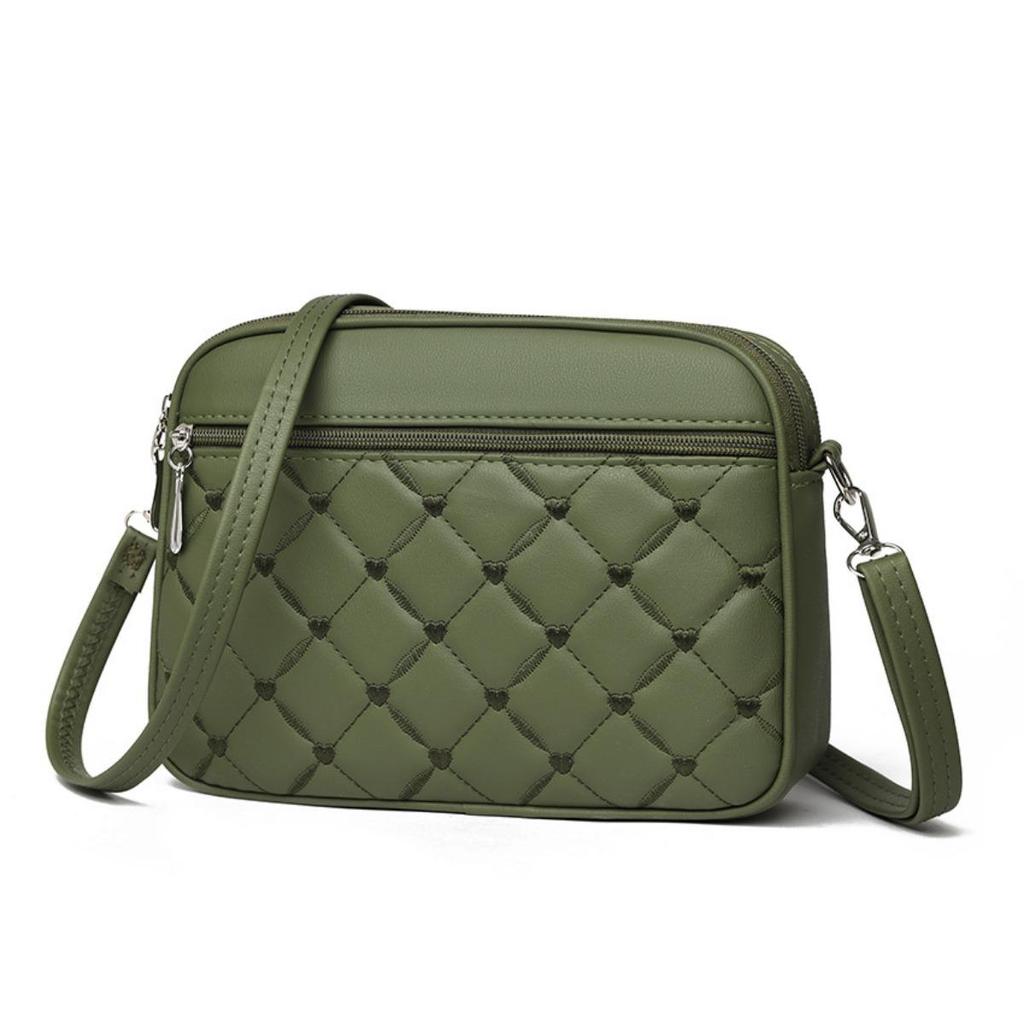 Bag Crossbody Bag Multilayer Ladies Embroidered Bag Diamond Patterned Bag Shoulder Bag Womens Bag