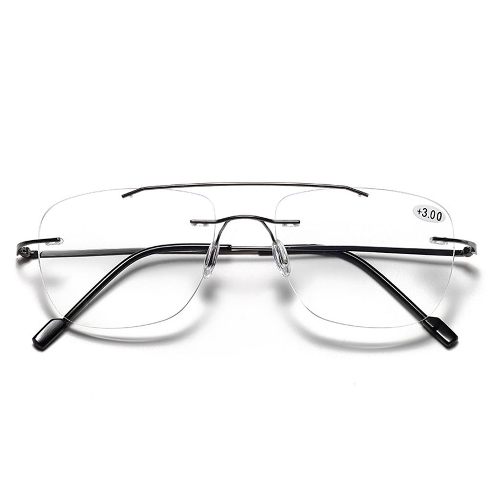 Double Bridge Pilot Photochromic Progressive Multifocal Reading Sunglasses Comfortable Reading Glasses +0.75 To +4 See Near Fa