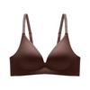 Premium Satin Seamless Bra, Soft Support Push Up Anti-Sagging Side Support Lightweight Wireless Women's Lingerie