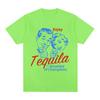 Enjoy Tequila Retro Graphic T Shirt Men Women Cute Funny Alcohol Drinking T-Shirts Vintage Fashion T Shirts Tops Unisex Clothing