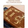 12 Months A6 Agenda Planning Notebook Pu Leather Office Work Planner To-do List Notebook  Business