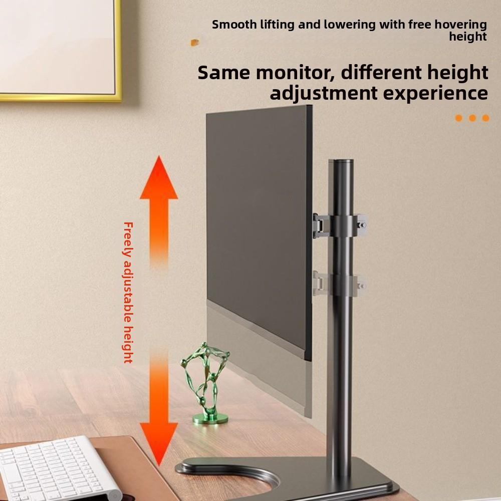 Adjustable Desktop Monitor Holder 14-27 Inches PC Screen Stand Bracket Office