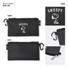 Double Water Small Item Loop Daisy High School Character Charcoal Gray [Snoopy] Pouch, Repellent, Case, Carabiner, Rope, Chain, Women's, Men's,