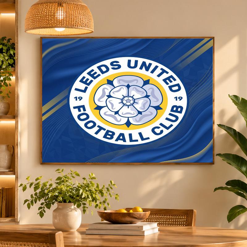 5D Diamond Painting Leeds United DIY Full Drill Diamond Art Kit Home Decoration