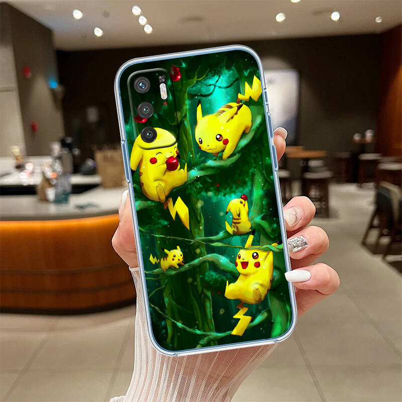 Anime Pokemon Phone Case for Motorola Edge 20 30 S30 40 50 Fusion Lite Plus Pro Ultra Neo One Action Zoom Hyper Power Macro Vision