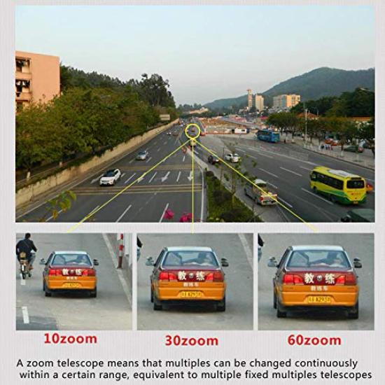 Zmart Binoclu 10-380x100 Mărire Mare Zoom Lungă Distanță 10-60x Telescop de Vânătoare HD Profesional Vânătoare Lungă Distanță