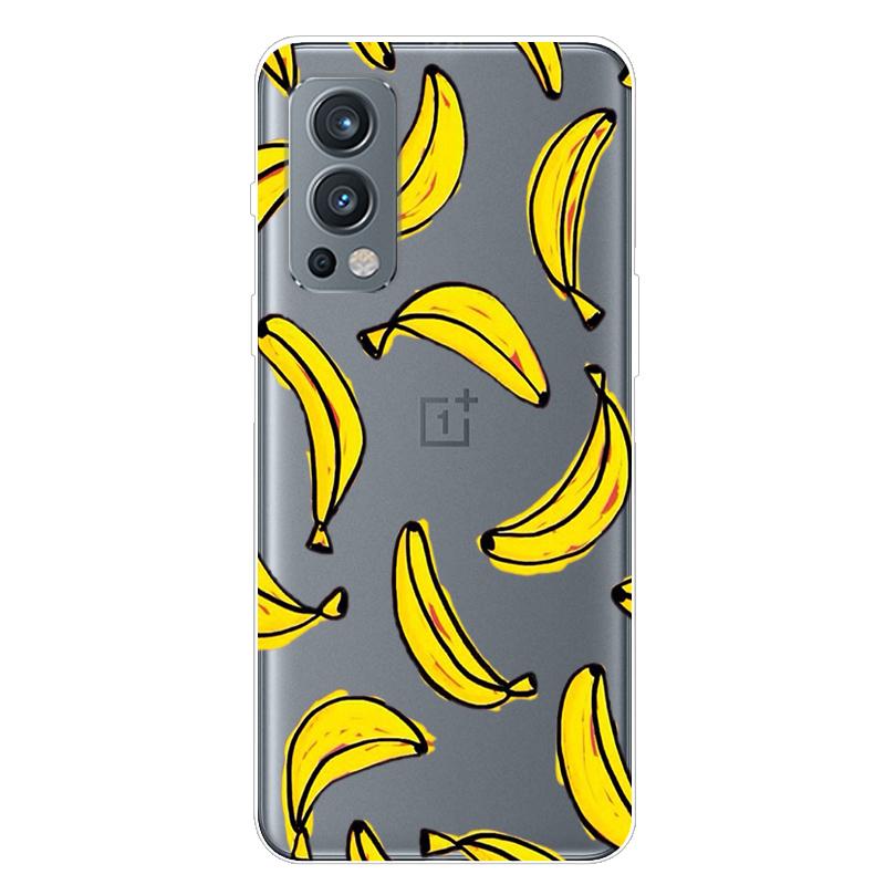 Für OnePlus Nord 2 5G Hülle TPU Silikon Weich Cartoon Transparent Hülle für One Plus Nord 2 5G Handyhülle Nord2 5G Transparente Coque