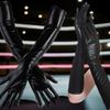 Adult Long Patent Leather Cosplay Gothic Style Nightclub Performance Gloves Halloween Costume Accessories Sexy Tight Gloves