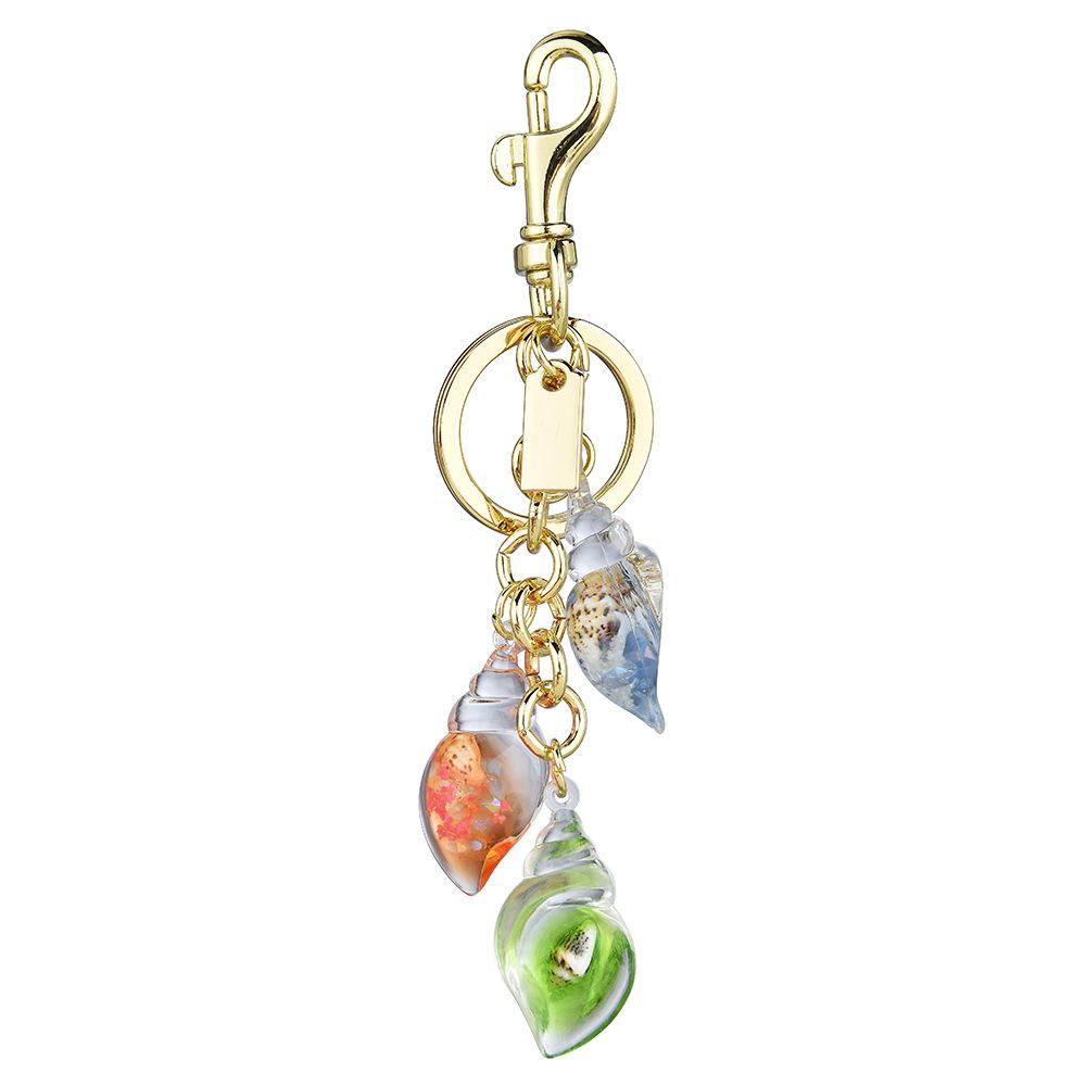 Creative Girl Heart Conch Keychain