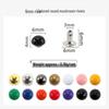 Metal Double-Sided Mushroom Rivet: Half-Round Head Snap Button for Leather Bags & Shoes