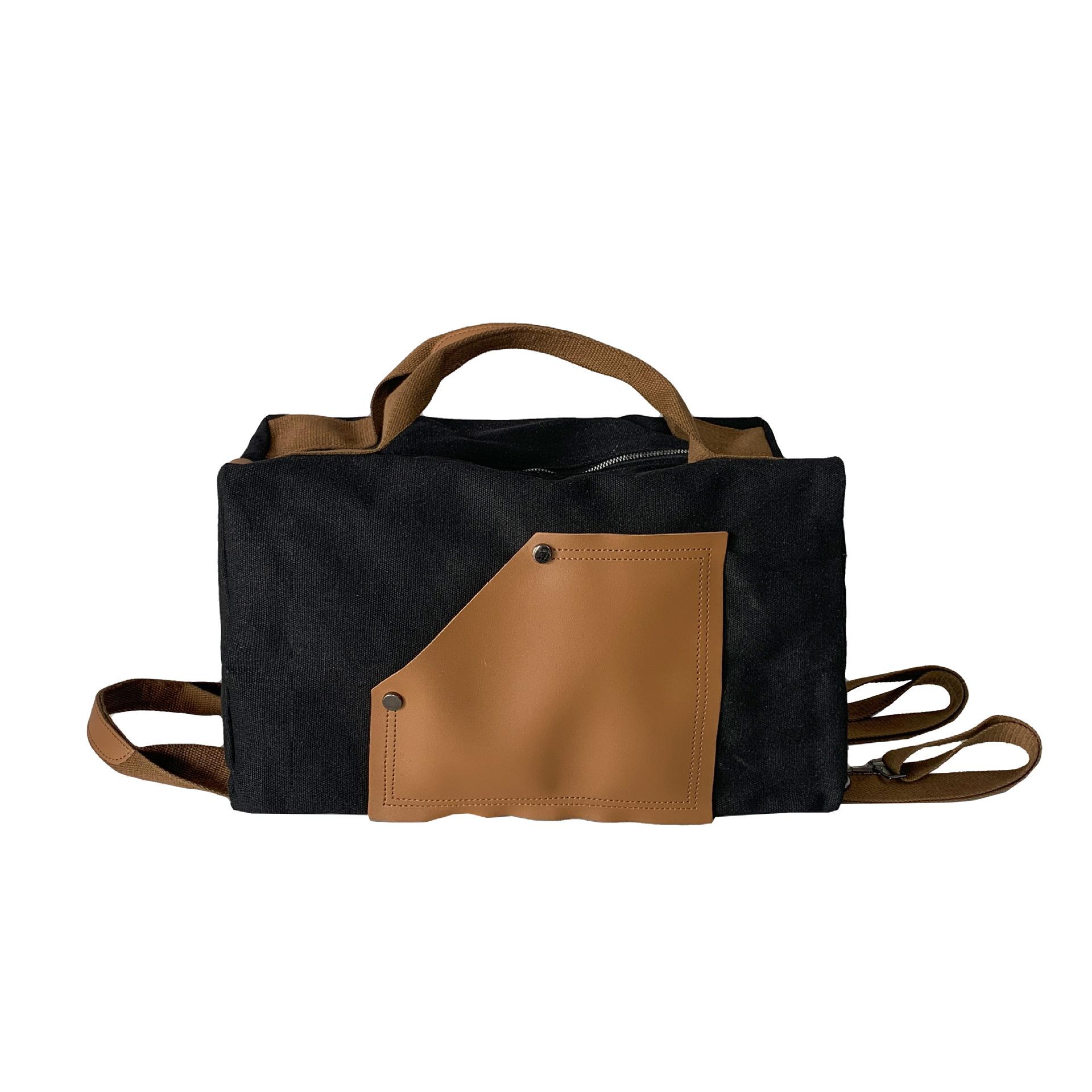 

New travel bag, yoga gym bag, boarding training bag, accommodation storage bag, backpack small luggage bag чорний