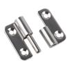 304 Stainless Steel Removable Door Hinges: 1.5, 2, 2.5, 3-inch Thickened for Cabinets, Windows, and House Doors