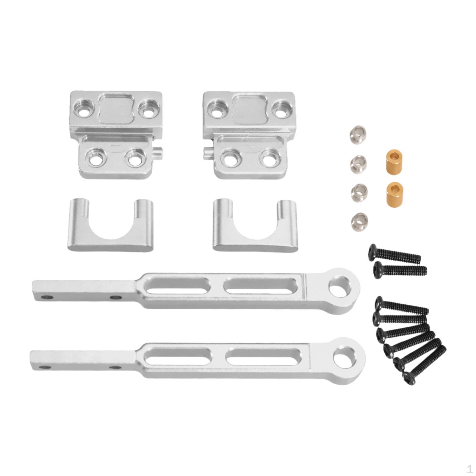 

1/12 Chassis Components Upgrade Kit for MN82Pro and MN82S срібний
