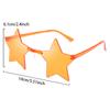 12/16 Pack Rimless Star Shaped Sunglasses New Fashion Candy Color Set Shades Women's Trendy Cute Party Props Sun Glasses