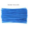 Professionelle Entwachs-Wachslinie mit 1 mm Durchmesser, 2 mm Durchmesser, blaue Farbe, Schmuckmodellierwerkzeug, Wachsdraht, Schmuckwachs, Formenherstellung