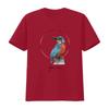 Watercolor Kingfisher Bird T shirt Perfect for Lovers Unique Design High Quality Print Comfortable Fit You Cant Miss vintage