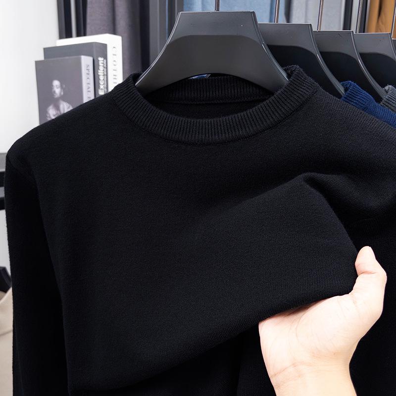 Pull Fin Homme Automne/Hiver - Décontracté, Doux pour la Peau, Couche de Base Chaude
