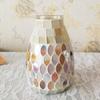 Vases Mosaic Glass Vase Home Decor Accessories