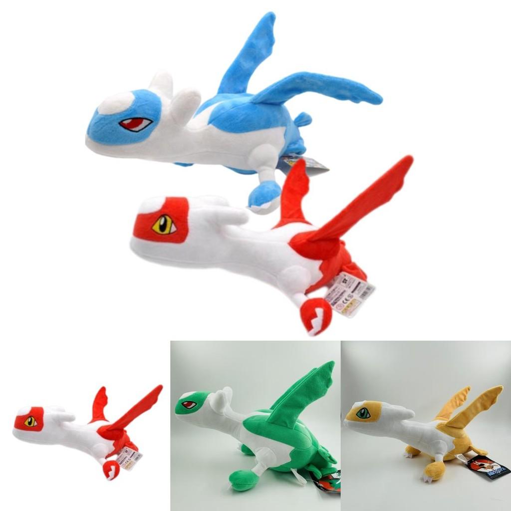 Large Shiny Rainbow-colored Latias And Latios Plushies